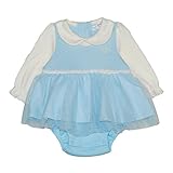 ★☆ヒロミチナカノ ベビー　hiromichi nakano baby☆★シフォンスカートロンパース70cm (サックス)