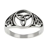 41PlEAgI6AL. SL160  Sterling Silver Celtic Trinity Knot Ring