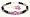 2 Piece Set: Rose (Pink Tourmaline) October November Birthstone Bracelets in Onyx, Sterling Silver, and Swarovski Austrian Crystals