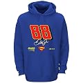 Dale Earnhardt Jr. #88 NASCAR 2014 Superman Youth Hooded Sweatshirt- Royal Blue