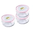 Kinetic Go Green Glass Lock Round 14 Ounce 6 Piece Set