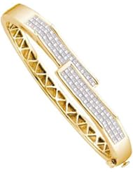 2.00CTW DIAMOND INVISIBLE BANGLE