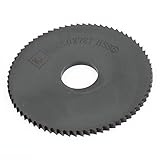 uxcell スリットソー　丸のこ　HSS　ブラック　72T　63mm外径　1個