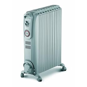 De'Longhi Dragon 3 TRD1025T Oil Filled Radiator with Timer, 2.5kW