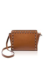 Roberta M. Bandolera Crossbody Bag (Cognac)
