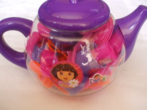 DORA THE EXPLORER TEAPOT AND TEASET