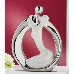Gilde Sculpture Francis Figur PARTNERKREIS Platin-wei�