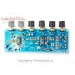 Karaoke Mixer Three Channels Audio Equipment Electronic Module MX044