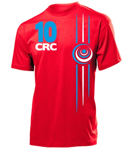 COSTA RICA FUSSBALL WM 2014 FANSHIRT 4296(H-R) Gr. S