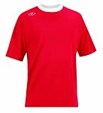 Red Tranmere Xara Soccer Jersey Shirt-Youth Large