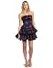 Betsey Johnson Women's Strapless Tiered Dress