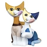 Rosina Wachtmeister Porcelain Miniature Cats Figurine - Andrea & Piero