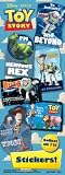 Stickers - DISNEY TOY STORY - Vending Machine BULK - 300 QTY. w/FREE Display