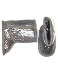 Sequin Ugg-Like Baby Boots by Stepping Stones