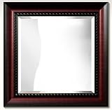 Review PosterPanda.com  / 12x12 Satin Wood Frame - Wall Mirror