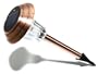 Strathwood Brushed Copper Finish Solar Light Set, Set of 12