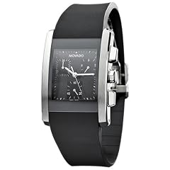 Movado ELIRO Chronograph edelstahl mit Kautschukband Herrenuhr 0604882