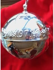Home: Wallace Limited Edition Annaul Sleigh Bell 25th Year - Wallace Silversmith