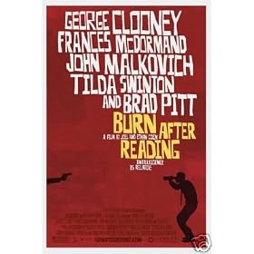 Burn After Reading Original 27 x 40 D/S Double Sided Movie Poster