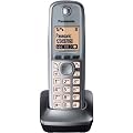 Panasonic KX-TGA661EM Additional Handset for KX-TG6611EM Family - Silver