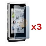 3x SCREEN PROTECTOR For LG VERIZON DARE VX9700