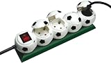Eigenschaften Brennenstuhl  / Brenn P100 Steckdosenleiste Fussball 4x