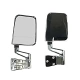 Rugged Ridge 11018.01 Chrome Dual Focal Point Mirror - Pair