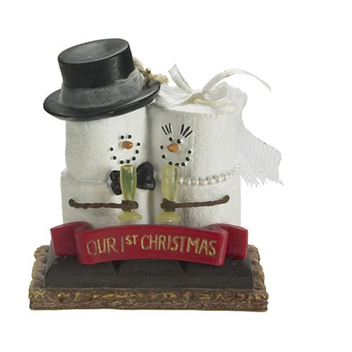 Original S'mores Our 1st Christmas Together Chrismas Ornament Bride & Groom Wedding