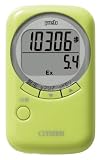 シチズン(CITIZEN) デジタル歩数計peb TW550 グリーン TW550-GRの画像