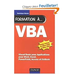 Formation � VBA