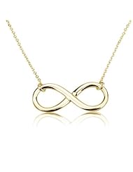 Infinity Pendant 18k Gold Infinity Necklace