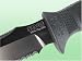 SOG Specialty Knives E37T  SEAL Pup Elite, Black TiNi