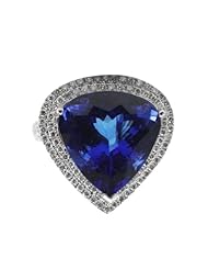 18K Tanzanite Ring with diamonds (NEW ARRIVAL)