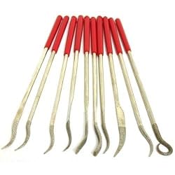 10 Diamond Coated Files Lapidary Metal Jewelers Tools
