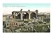 Roman Forum, Constantine Basilica, Ruins Art Poster Print, 18x13