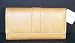COACH WALLETS, COACH LEATHER CHECKBOOK WALLET # 3406 (Camel Brown)