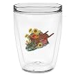 A Sunflower Garden 16 oz Insulated Beverage Tumbler, Clear