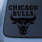 CHICAGO BULLS - Vinyl Decal Sticker #A1339 | Vinyl Color: Black