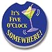 It's 5 O'clock Somewhere Car Coaster
