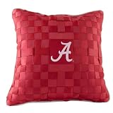 Alabama Crimson Tide Square Pillow with Single Logo