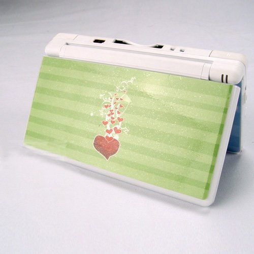 red heart Decorative Protector Skin Decal Sticker for Nintendo DS Lite
