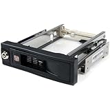 StarTech.com 5.25in Trayless Hot Swap Mobile Rack for 3.5in Hard Drive - Internal SATA Backplane Enclosure