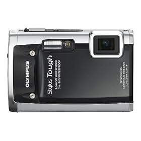 Olympus Stylus Tough 6020 14MP Digital Camera with 5x Wide Angle Zoom and 2.7 inch LCD (Black)