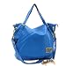 Valentino Cobalt Blue Shoulder Hobo Tote Handbag