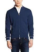 Piacenza cashmere Chaqueta Punto (Azul)