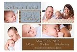 Robert Birth Announcement Photo Card