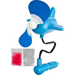 Trademark Tools 82-H811A 12 Volt Auto Airplane Shaped Air Freshening Scent Fan