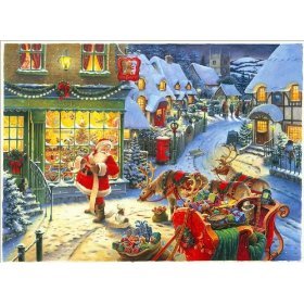 Santa Claus christmas list jigsaw puzzle