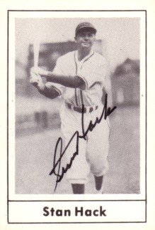 Cover image : Stan Hack autographed Chicago Cubs 1978 Grand Slam card