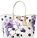 AUTHENTIC DOONEY & BOURKE LARGE CINDY DOUBLE HANDLE FLORAL TOTE (Orchid)